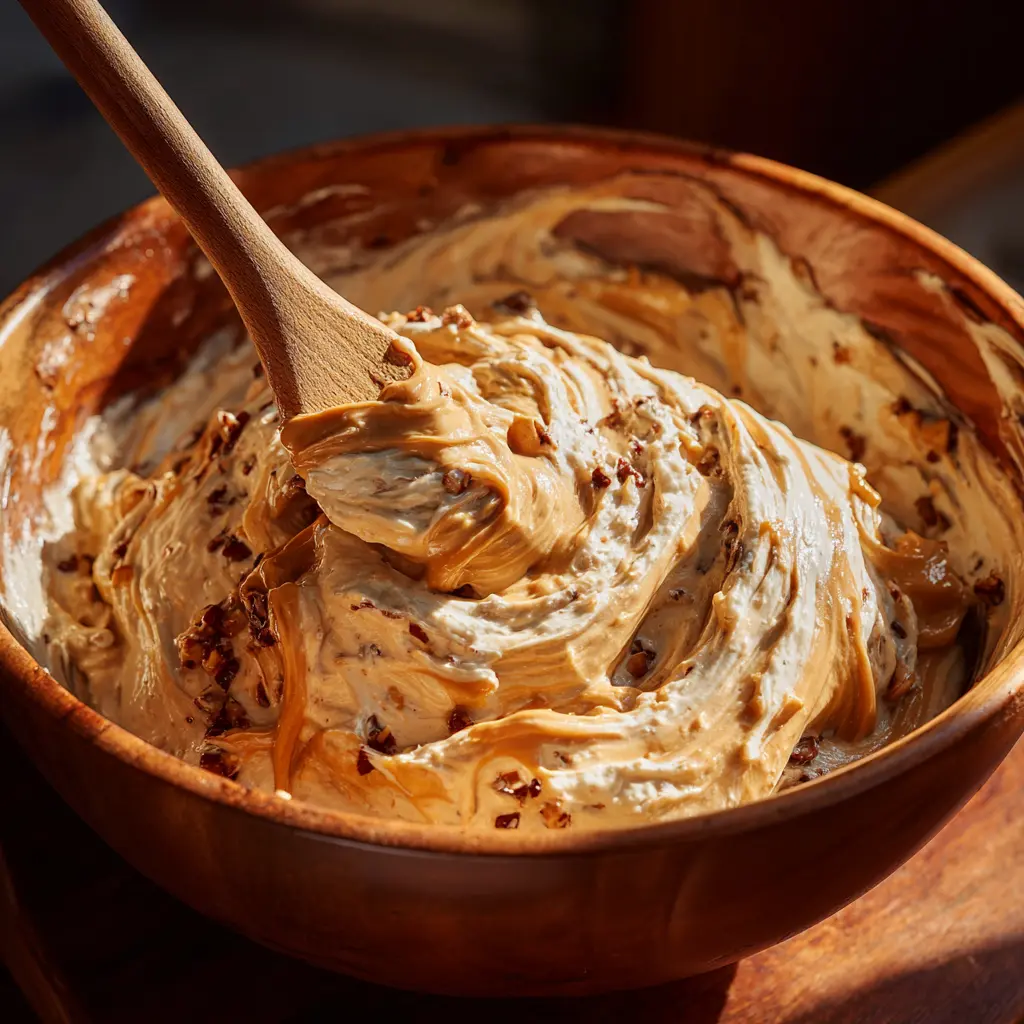 The Ultimate Sourdough Peanut Butter Oatmeal Cookies Recipe 8 Mixing sourdough peanut butter oatmeal cookie dough