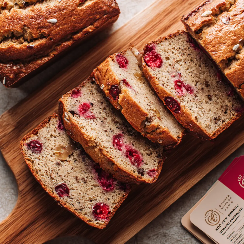Sourdough Berry Banana Bread: The Most Irresistible Way to Use Your Discard 9 Nutritional slices of sourdough berry banana bread