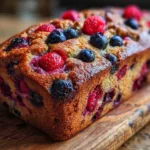 Sourdough Berry Banana Bread: The Most Irresistible Way to Use Your Discard 7 Sourdough Berry Banana Bread fresh loaf with berries