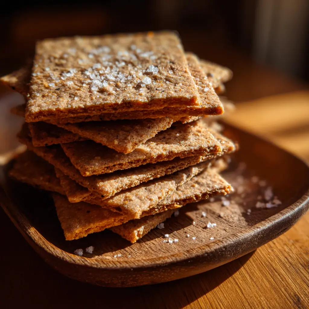 Sourdough Graham Crackers Recipe: Crispy, Wholesome & Homemade 10 Storing sourdough graham crackers in a glass jar