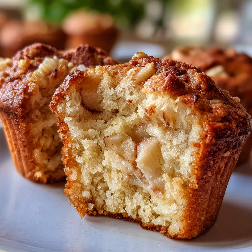Sourdough Apple Cinnamon Muffins: The Ultimate Moist & Easy Homemade Guide 9 Inside texture of sourdough apple cinnamon muffin
