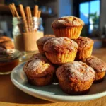 Sourdough Apple Cinnamon Muffins: The Ultimate Moist & Easy Homemade Guide 7 Freshly baked sourdough apple cinnamon muffins