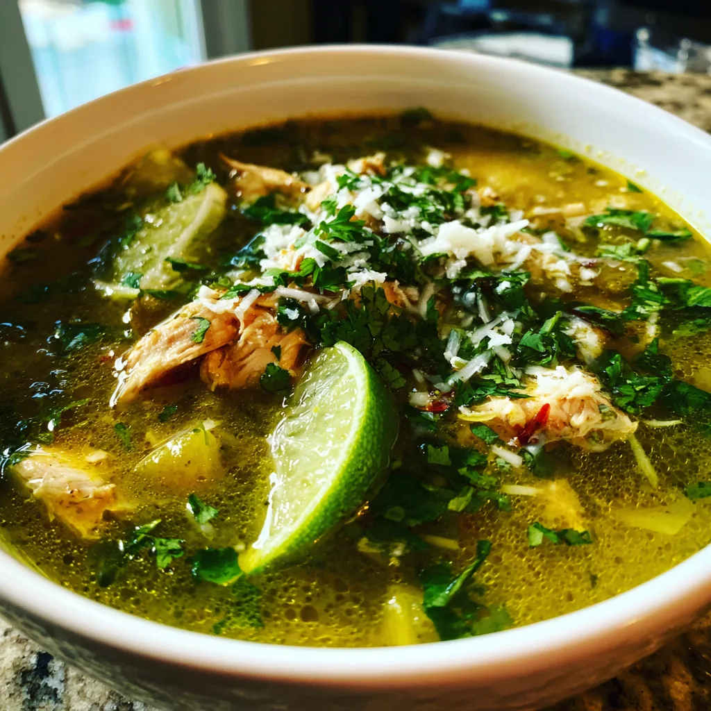Easy Green Enchilada Chicken Soup - Try This Quick Recipe! 2 Easy Green Enchilada Chicken Soup - The Carefree Kitchen