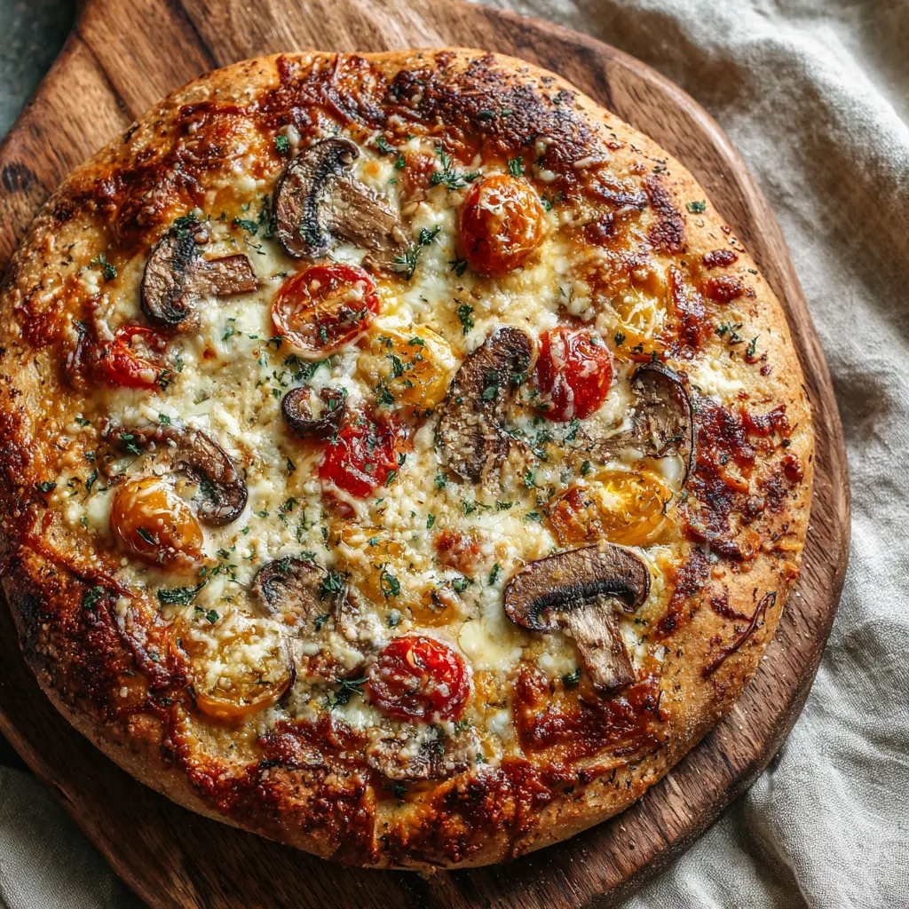 Whole Wheat Sourdough Pizza Dough: The Flavorful, Nutritious Crust You’ll Love 5 Whole Wheat Sourdough Pizza Dough freshly baked crust close-up