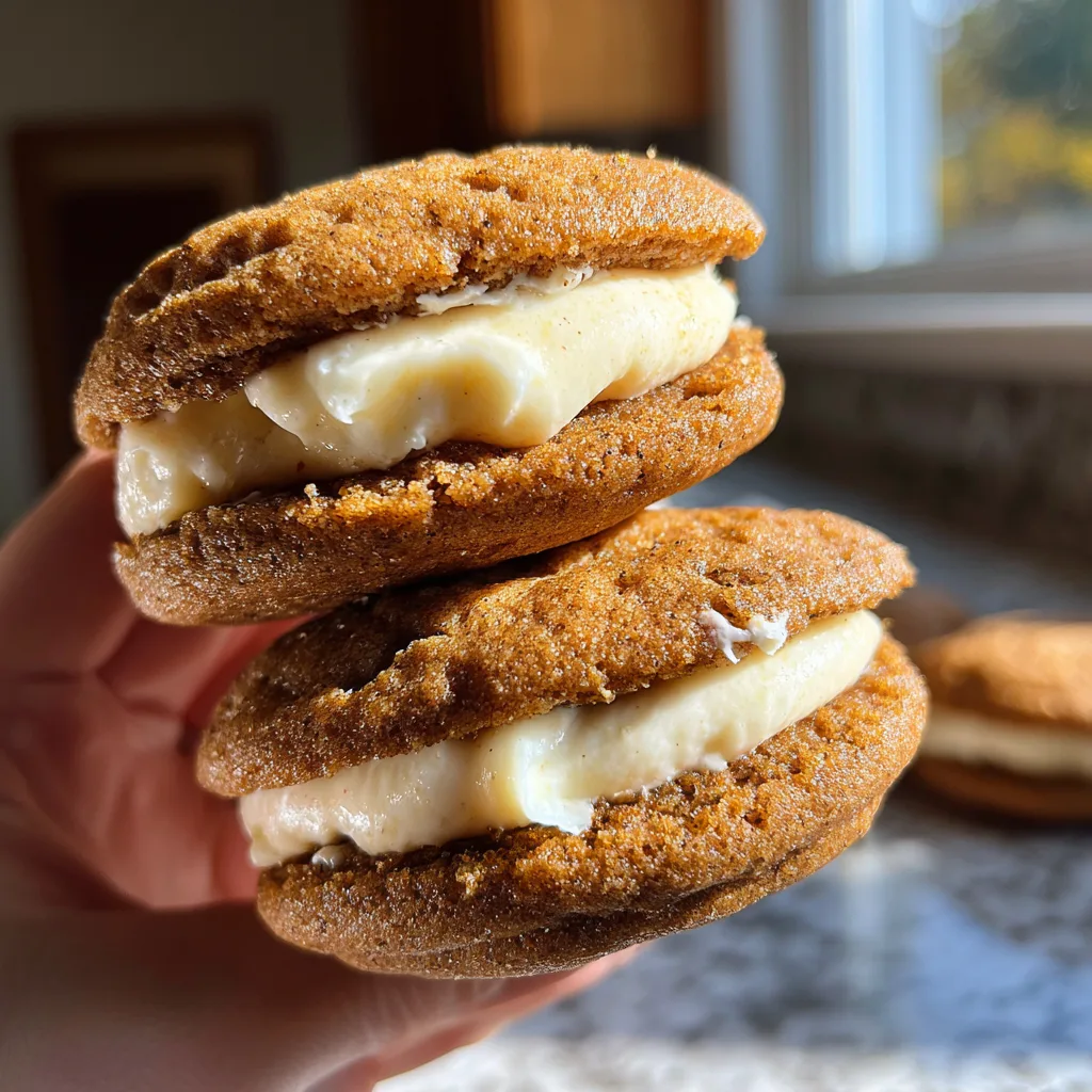 Apple Cider Whoopie Pies: Indulge in Fall's Best Treat! 2 Apple Cider Whoopie Pies – Soft Spiced Cookies With Creamy Filling For Fall - Emma's Cake Studio