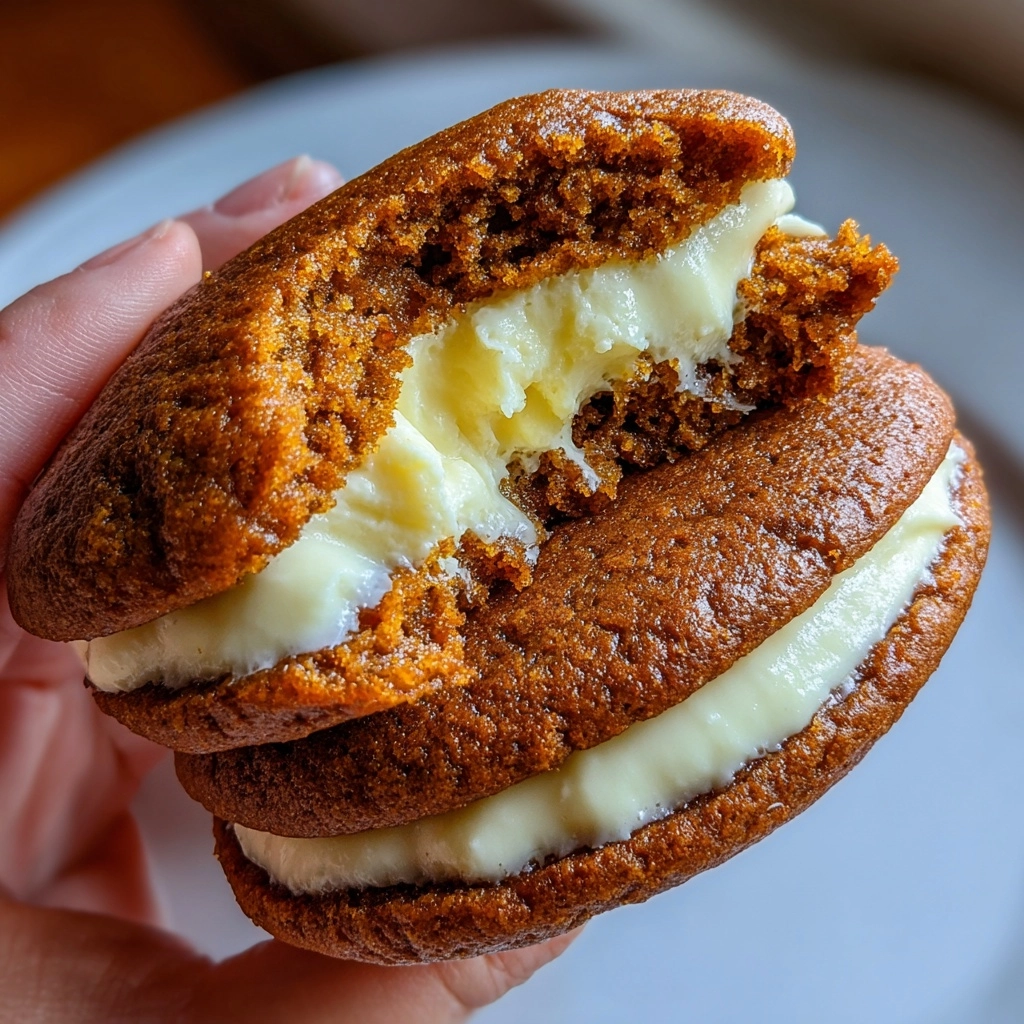 Apple Cider Whoopie Pies – Soft Spiced Cookies With Creamy Filling For Fall