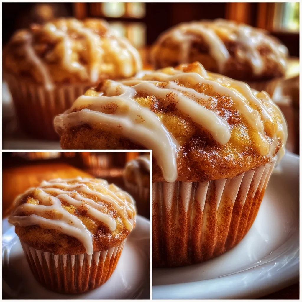 Apple Cinnamon Roll Cupcakes