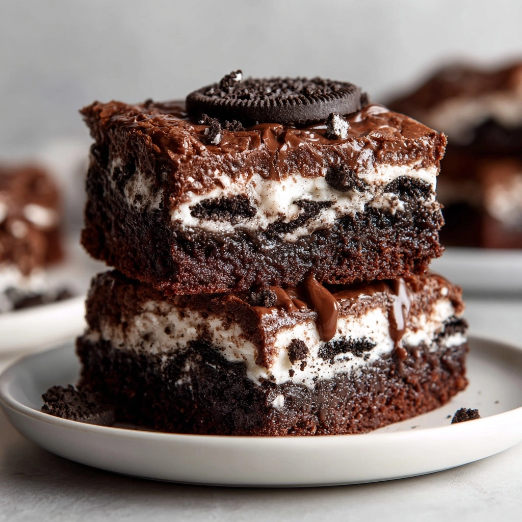 Boo Oreo Brownies - Discover Your Perfect Halloween Treat! 2 Boo Oreo Brownies - the perfect Halloween treat!