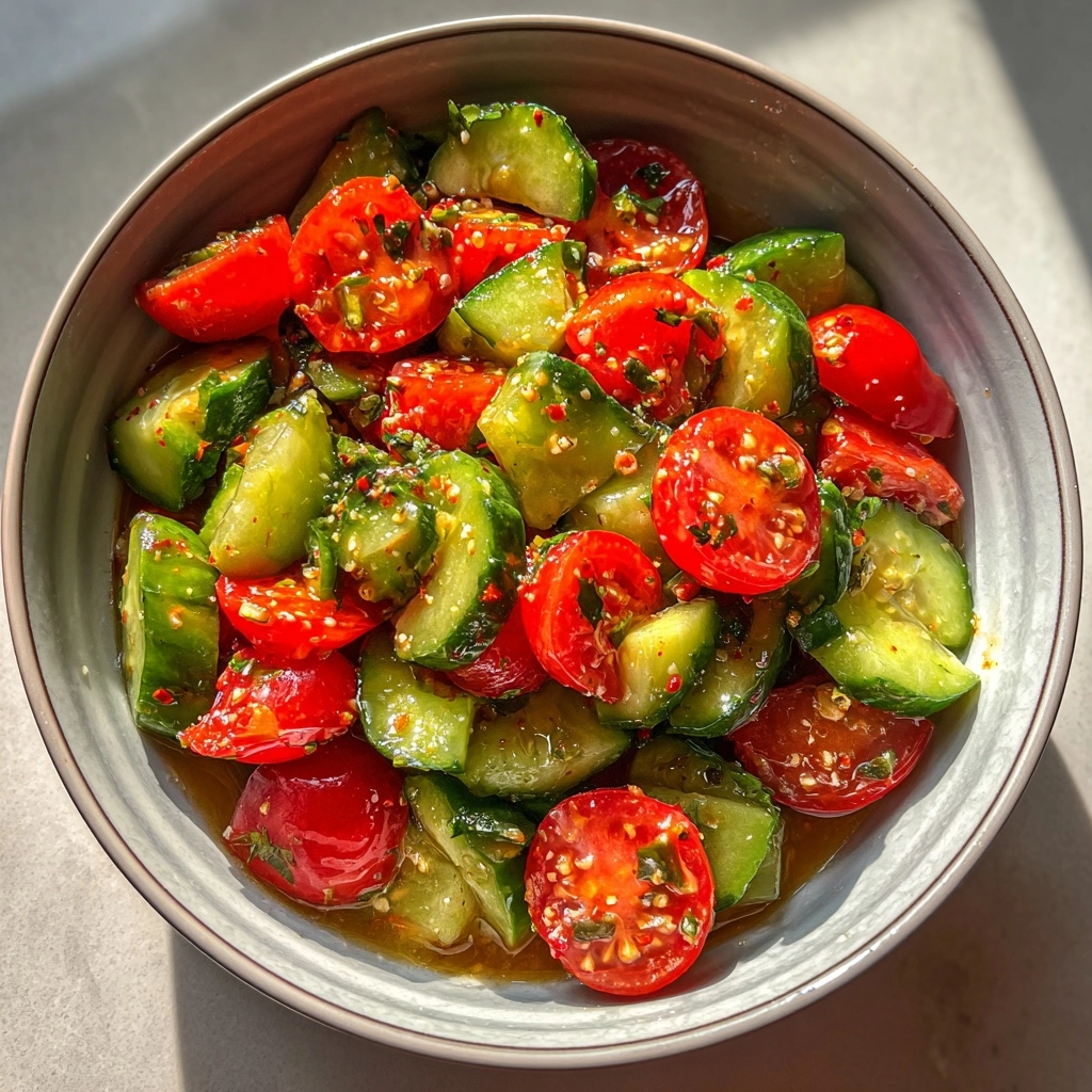 Cucumber Tomato Salad: Refresh Your Summer Meals Today! 2 Cucumber Tomato Salad
