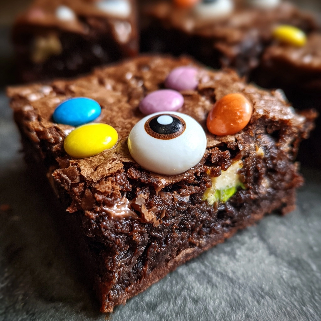 Eyeball Brownies: A Spooky Delight for Your Parties! 2 Eyeball Brownies