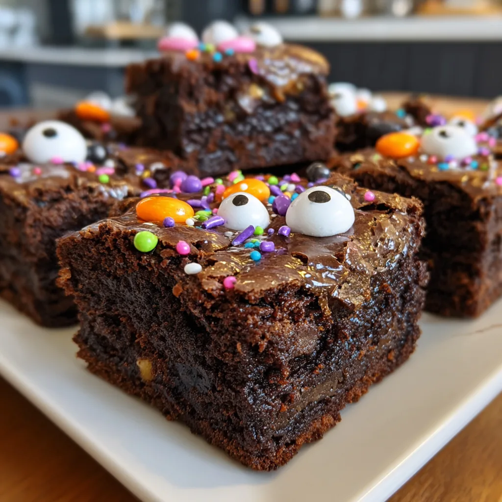 Halloween Brownies