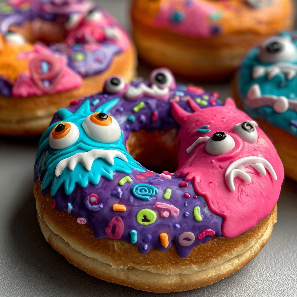 Halloween Monster Donuts: A Spooktacular Treat You’ll Love! 2 Halloween Monster Donuts