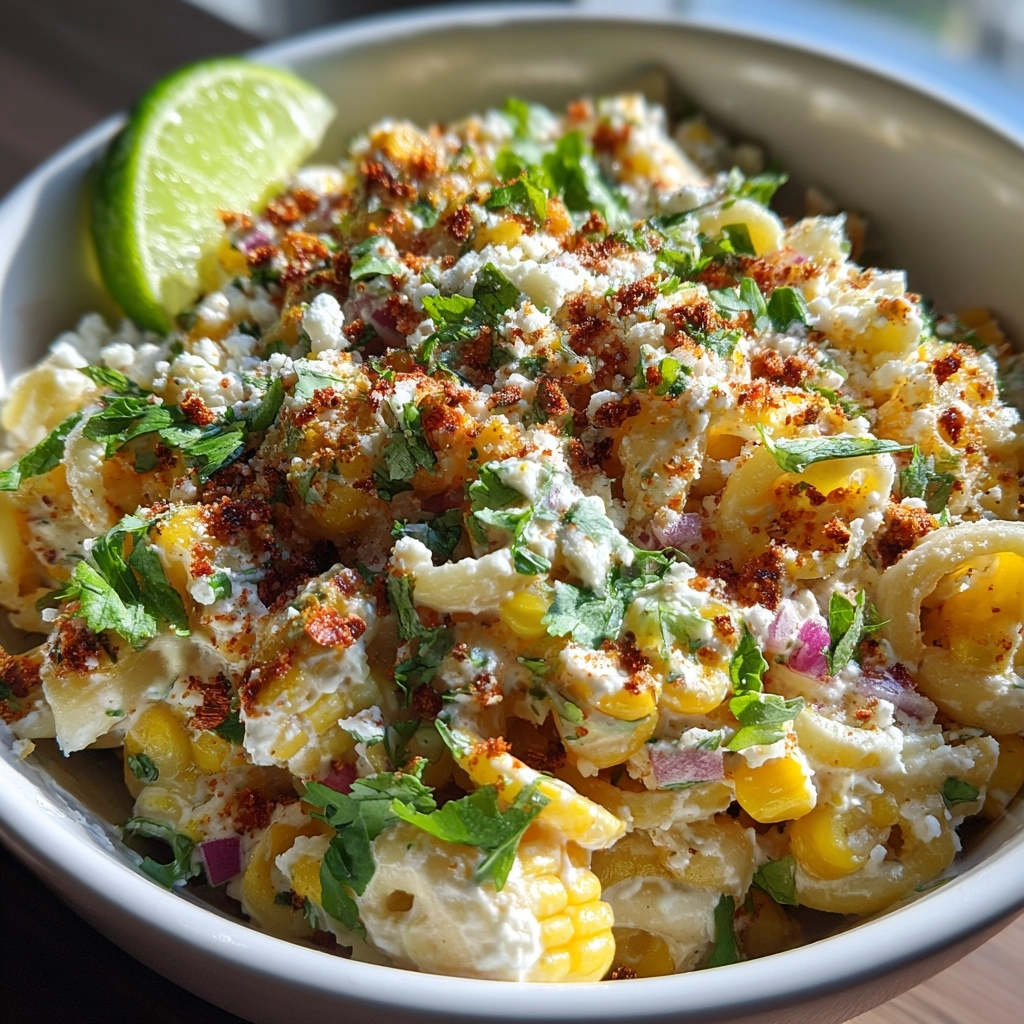 Mexican Street Corn Pasta Salad