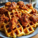 Mini Chicken Waffles: A Delicious Bite-Sized Treat! 3 Mini Chicken Waffles