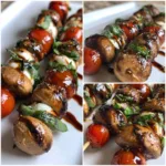Mushroom Caprese: A Delicious Twist on a Classic! 2 Mushroom Caprese