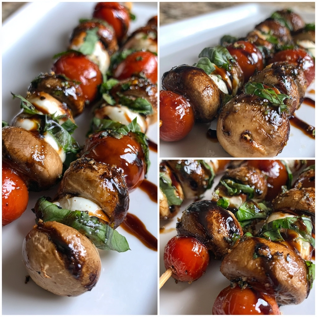 Mushroom Caprese