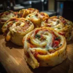 Pizza Pinwheels: A Delicious Snack You Can’t Resist! 2 Pizza Pinwheels