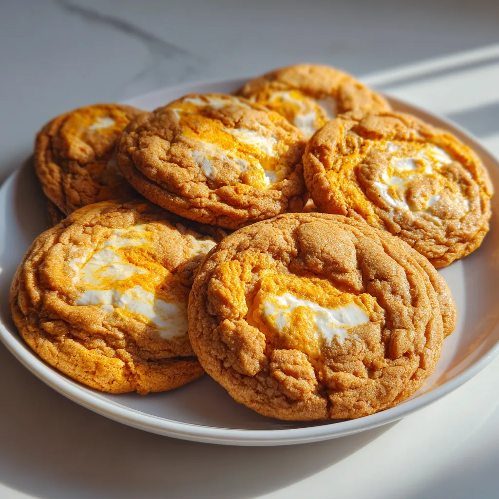Pumpkin Cheesecake Cookies You Can't Resist This Fall! 2 Pumpkin Cheesecake Cookies