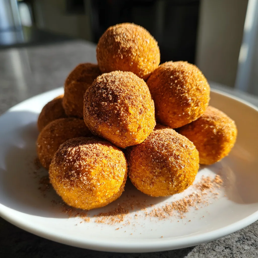 Pumpkin Protein Balls