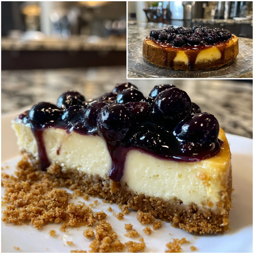 Ravenclaw Midnight Blueberry Cheesecake – A Magical Delight!