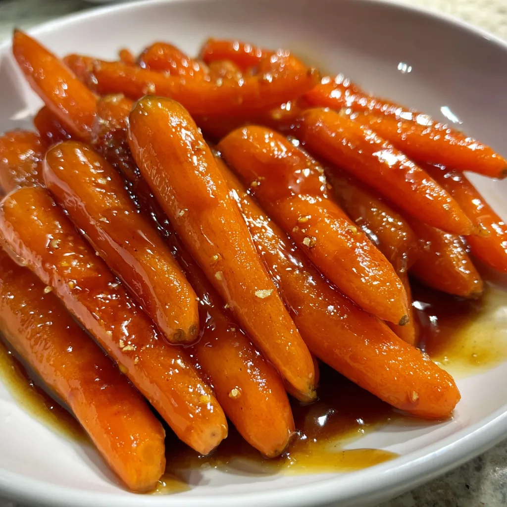 Slow Cooker Magic: Maple & Brown Sugar Glazed Carrots