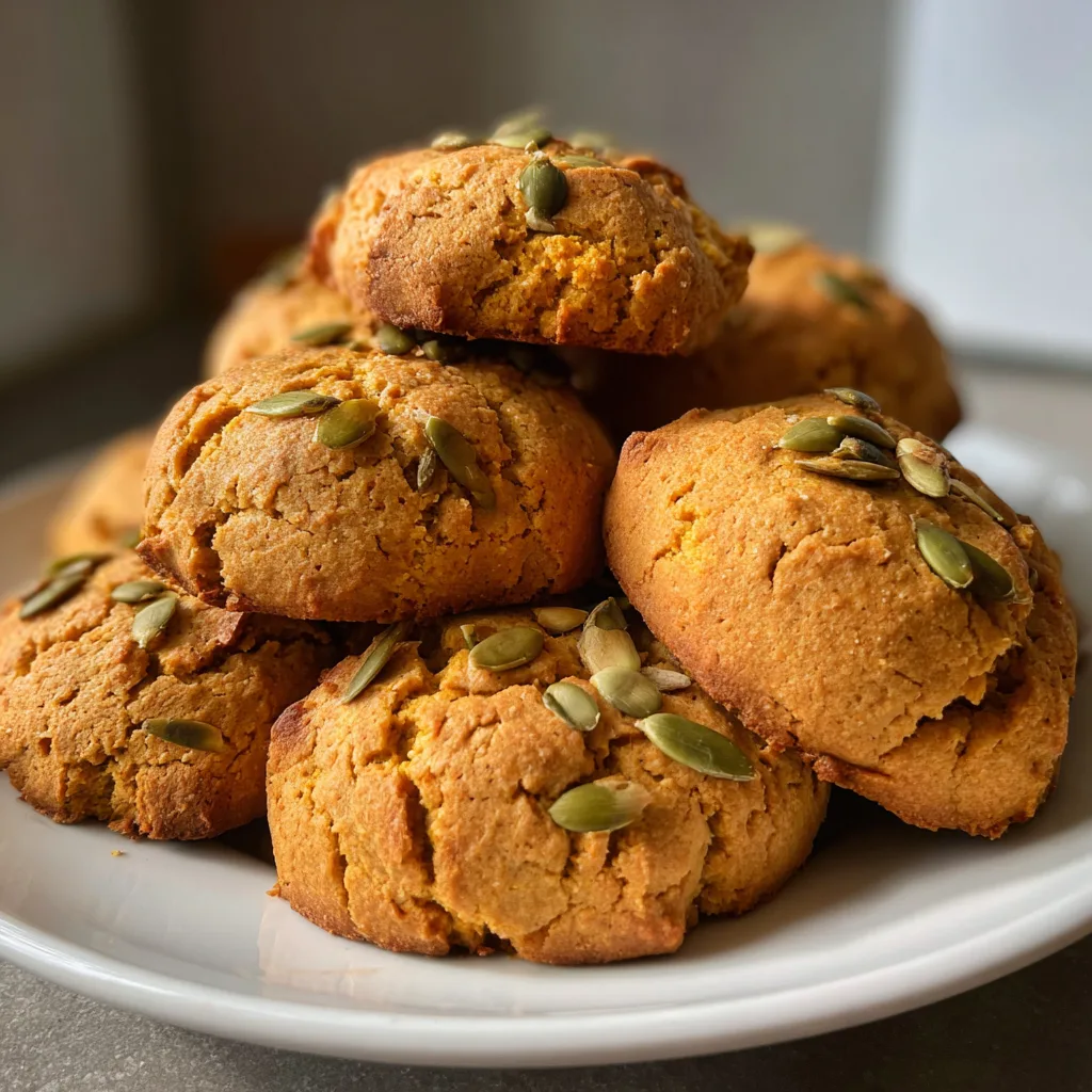 The best halloween cookies - vegan pumpkin cookies