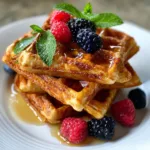 Zucchini Waffles: A Deliciously Healthy Breakfast Idea! 3 Zucchini Waffles