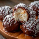 3 Ingredients Coconut Truffles