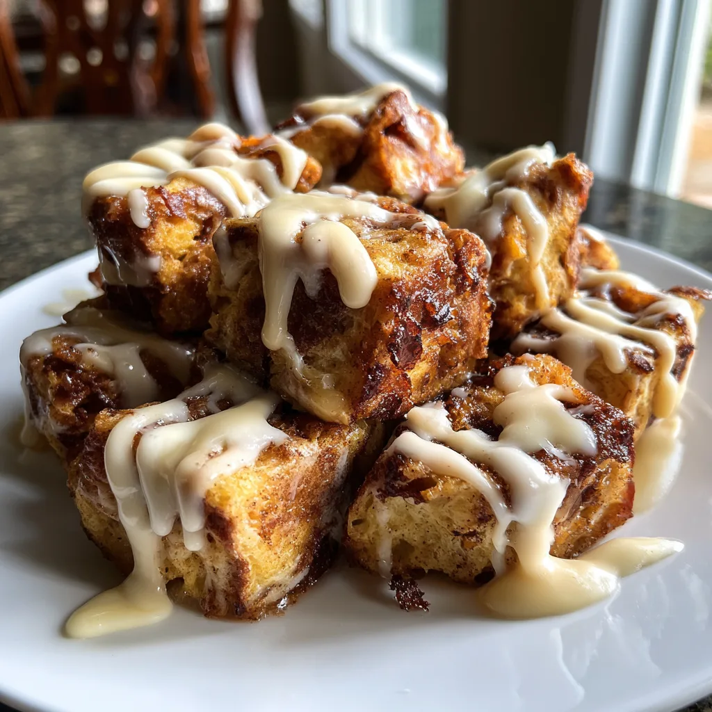 BEST RECIPE for Cinnamon Roll French Toast Bites Revealed! 2 BEST RECIPE for Cinnamon Roll French Toast bites