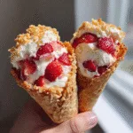 BEST RECIPE for Strawberry Crunch Cheesecake Cones Revealed! 3 BEST RECIPE for Strawberry Crunch Cheesecake Cones