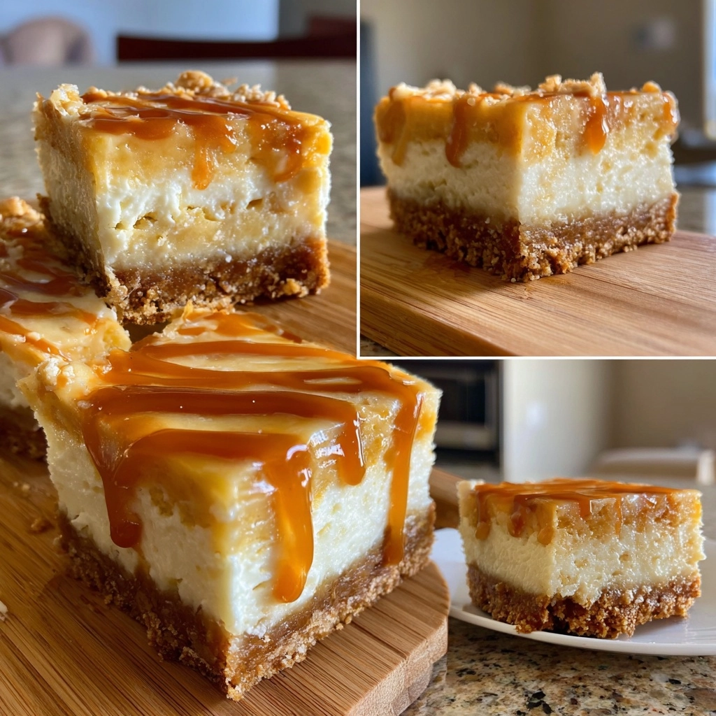 Caramel Apple Cheesecake Bars Recipe