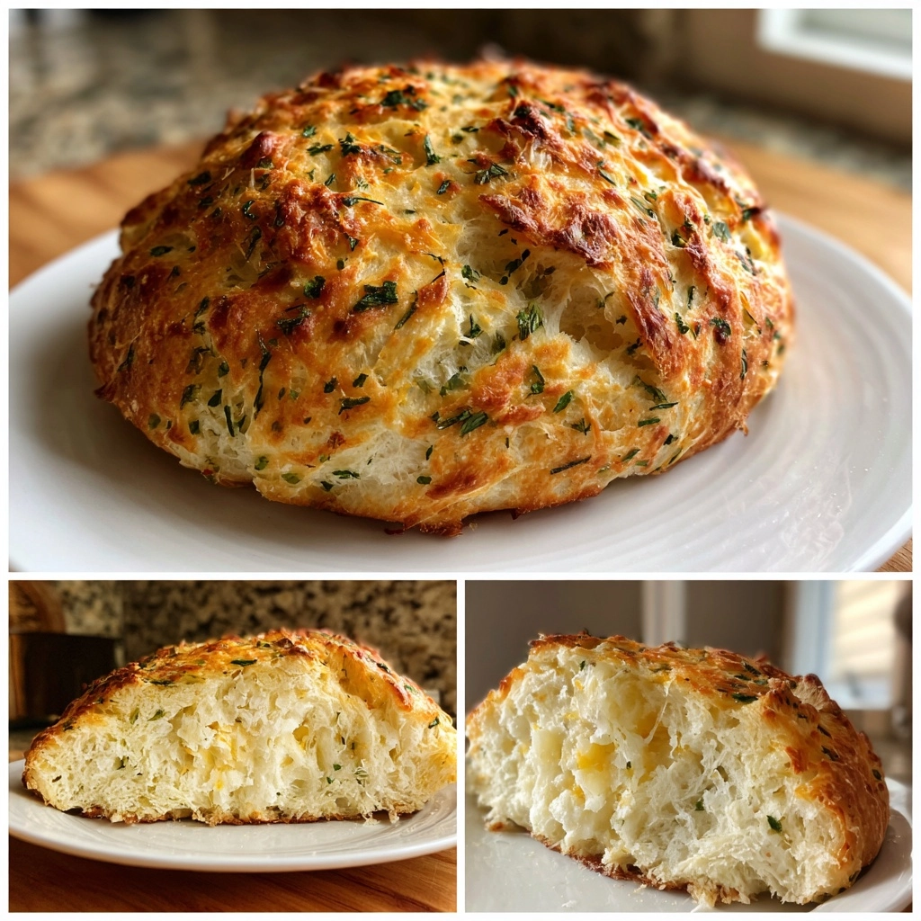 Cheddar and Herb Soda Bread