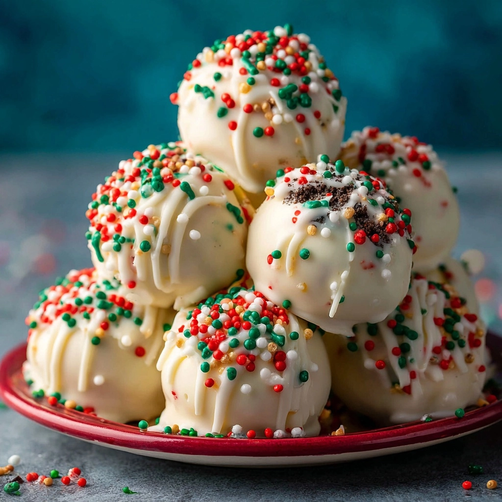 Christmas Oreo Balls