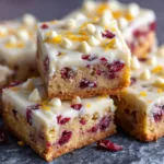 Cranberry Bliss Bars - Starbucks Copycat That You'll Love! 3 Cranberry Bliss Bars - Starbucks Copycat