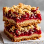 Cranberry Crumble Bars [60 Minutes] - Chasety