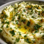 Creamy Garlic Herb Mashed Potatoes - A Must-Have for Thanksgiving! 3 Creamy Garlic Herb Mashed Potatoes - The Ultimate Thanksgiving Side