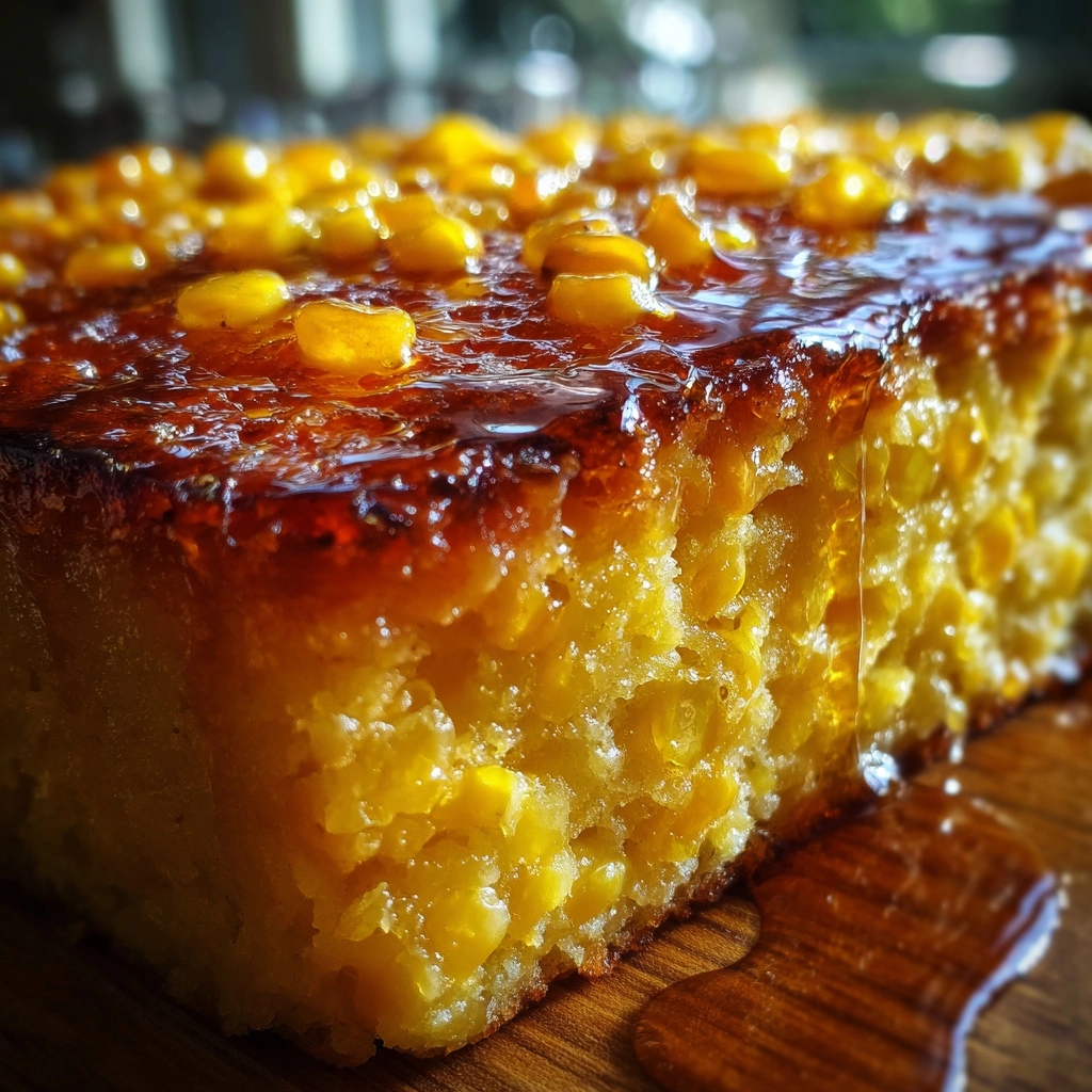 Easy Honey-glazed Corn Casserole