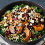 Harvest Bowls with Fig Balsamic Vinaigrette - Iowa Girl Eats