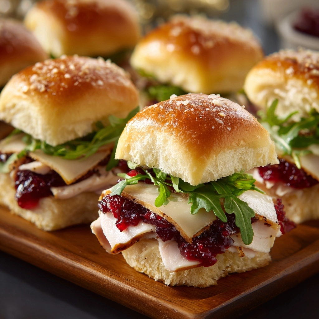 Havarti Cranberry Turkey Sliders