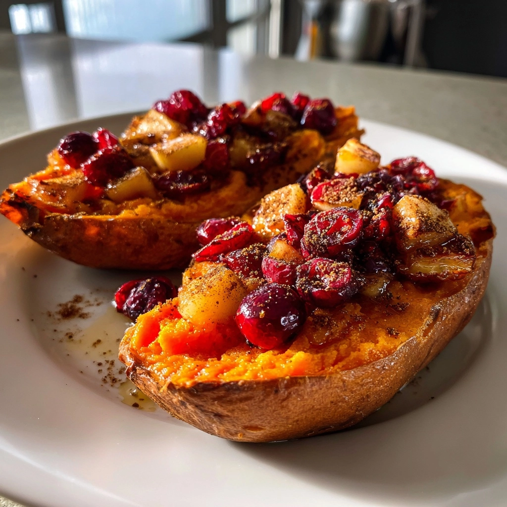 Irresistible Cranberry Apple Twice-Baked Sweet Potatoes are a must-try! 2 Irresistible Cranberry Apple Twice-Baked Sweet Potatoes – A Healthy Delight!