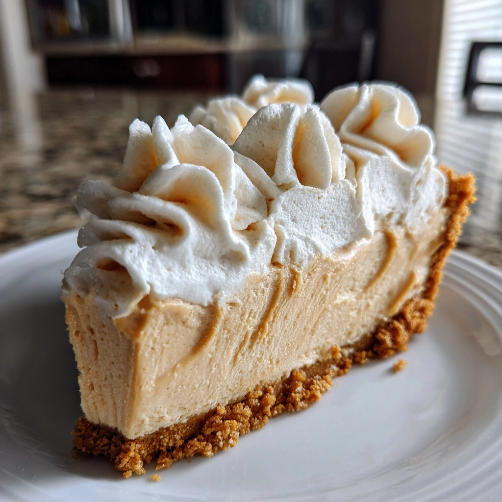 Irresistible No-Bake Peanut Butter Pie Delight
