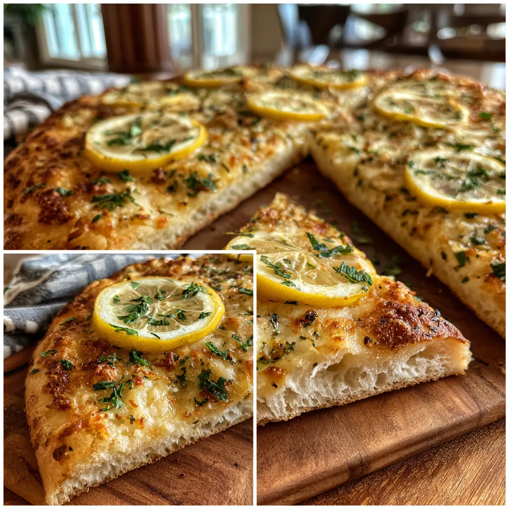 Lemon Pizza with Fresh Herbs: Discover a Refreshing Twist! 2 Lemon Pizza with Fresh Herbs