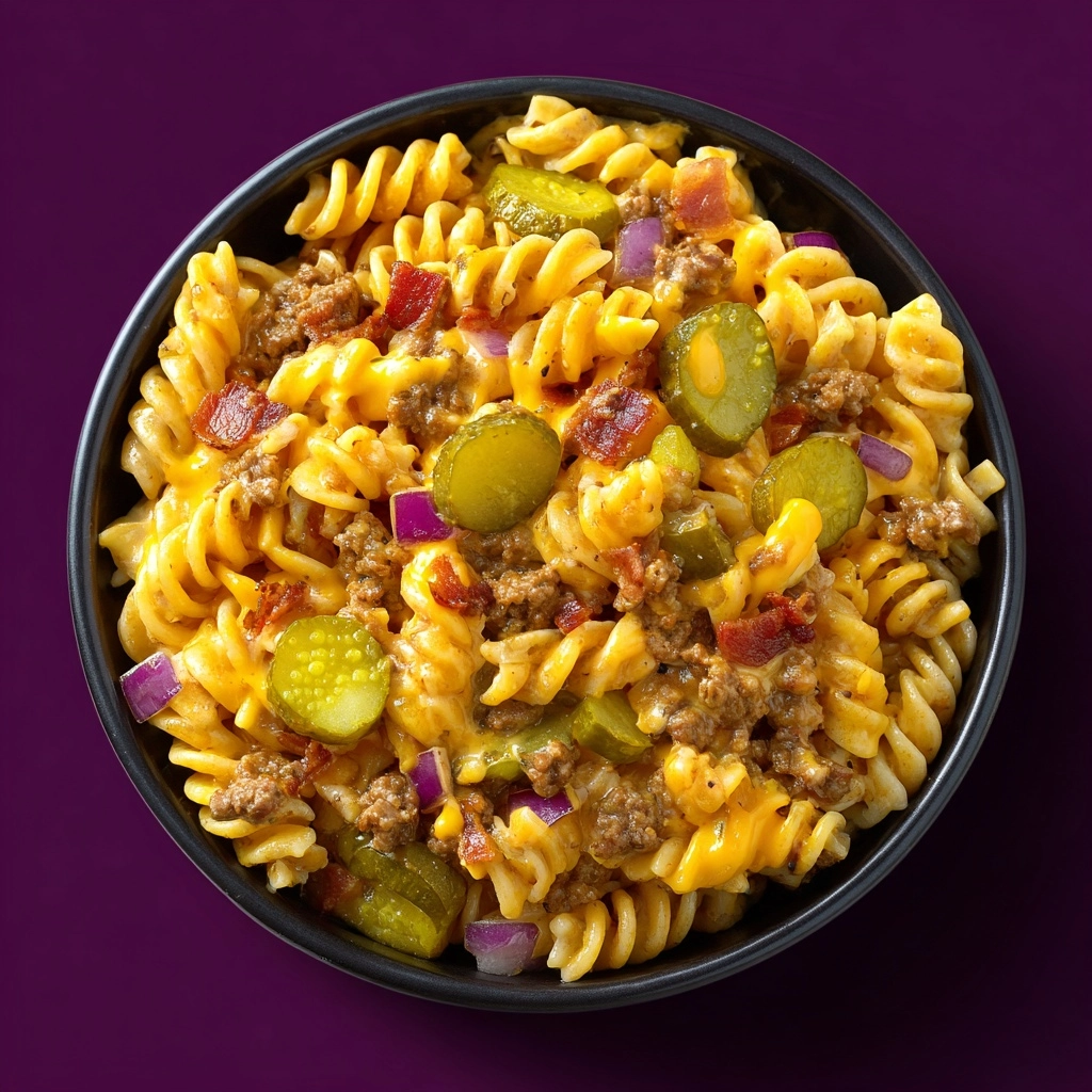 Loaded Bacon Cheeseburger Pasta