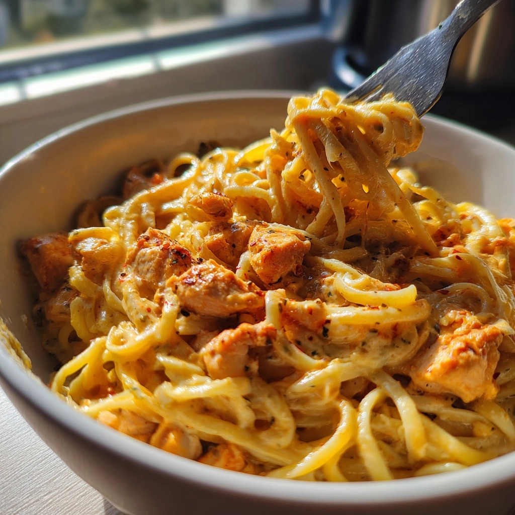 One-Pot Smoky Chipotle Cheesy Chicken Pasta Delight! 2 One-Pot Smoky Chipotle Cheesy Chicken Pasta