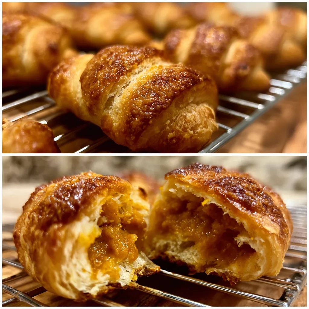 Pumpkin Pie Crescent Rolls