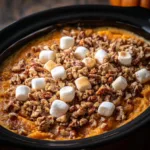 We're Thankful For This Crockpot Sweet Potato Casserole Every Thanksgiving