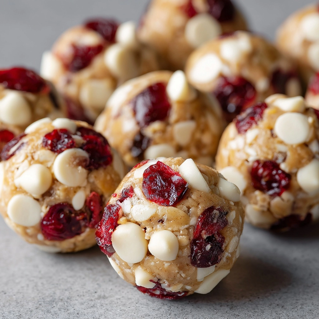 "White Chocolate & Cranberry Protein Balls to Try Today!" 2 White Chocolate & Cranberry Protein Balls / Starbucks Cranberry Bliss Bars