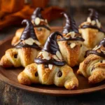 Witch Hat Crescent Rolls - Halloween Party Food
