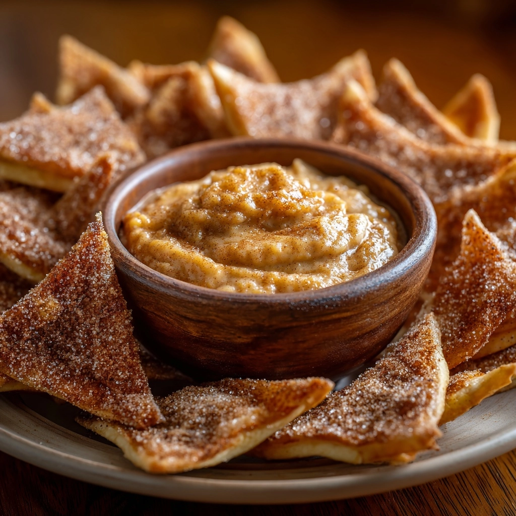 Apple Pie Dip with Cinnamon Sugar Chips: A Delightful Treat! 2 Apple Pie Dip with Cinnamon Sugar Chips
