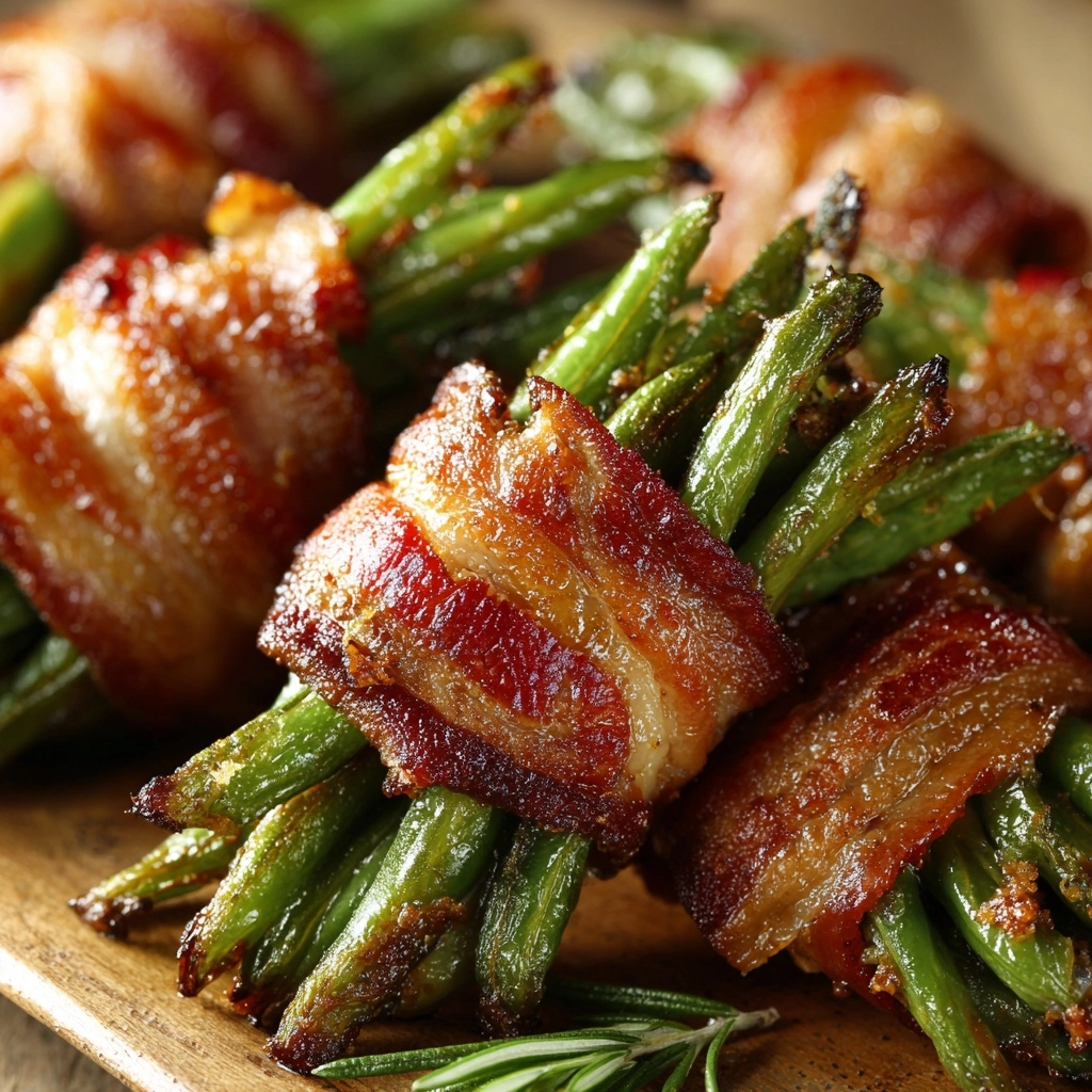 Bacon-Wrapped Green Bean Bundles Recipe
